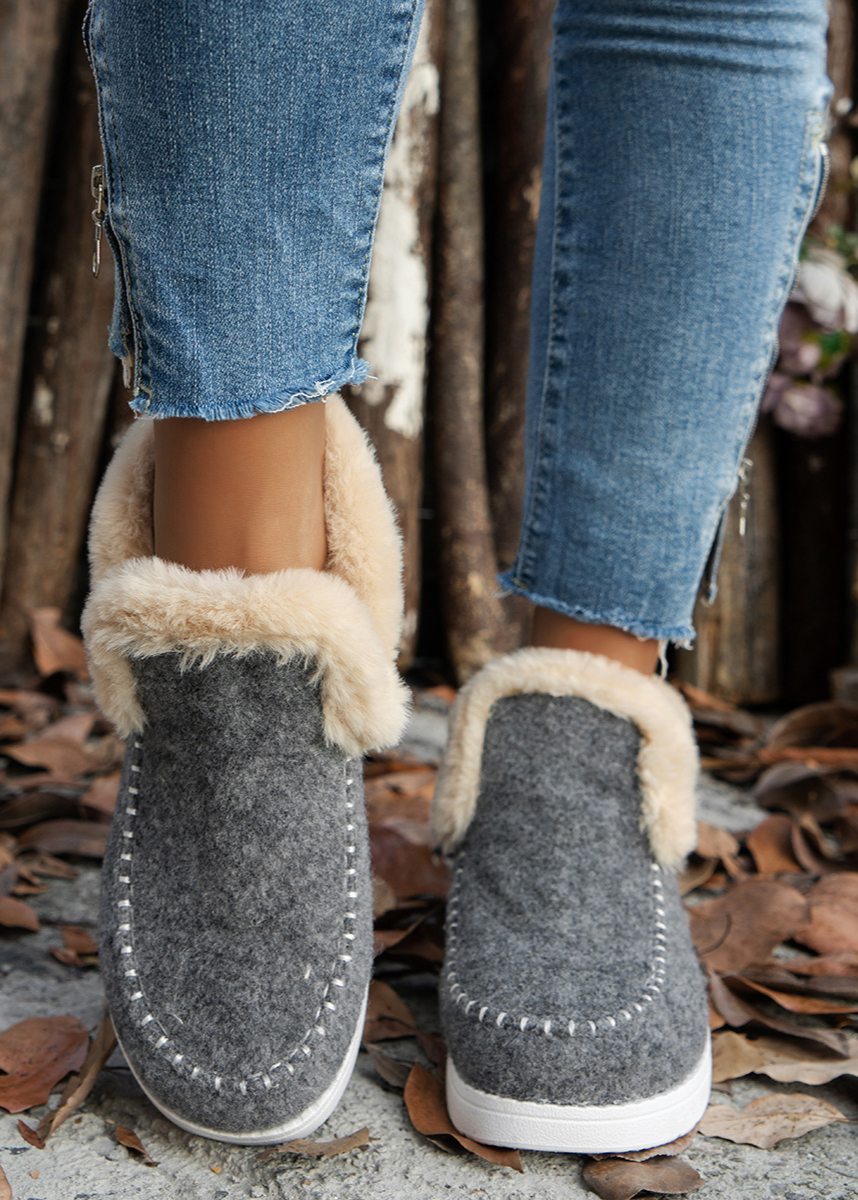 Nora | Fur Shoes