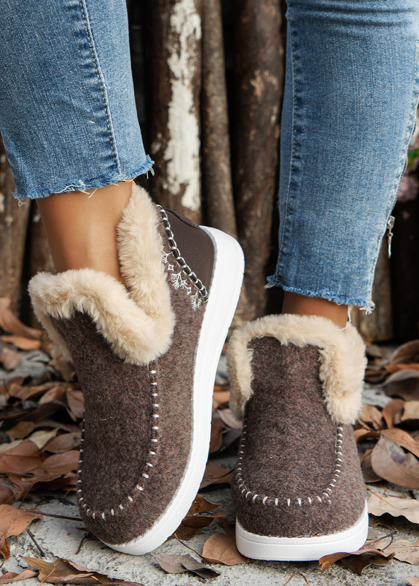 Nora | Fur Shoes